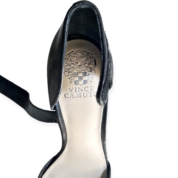 Vince Camuto Carlotte Heel in Black Nappa, sz 9.5 - Picture 4 of 13